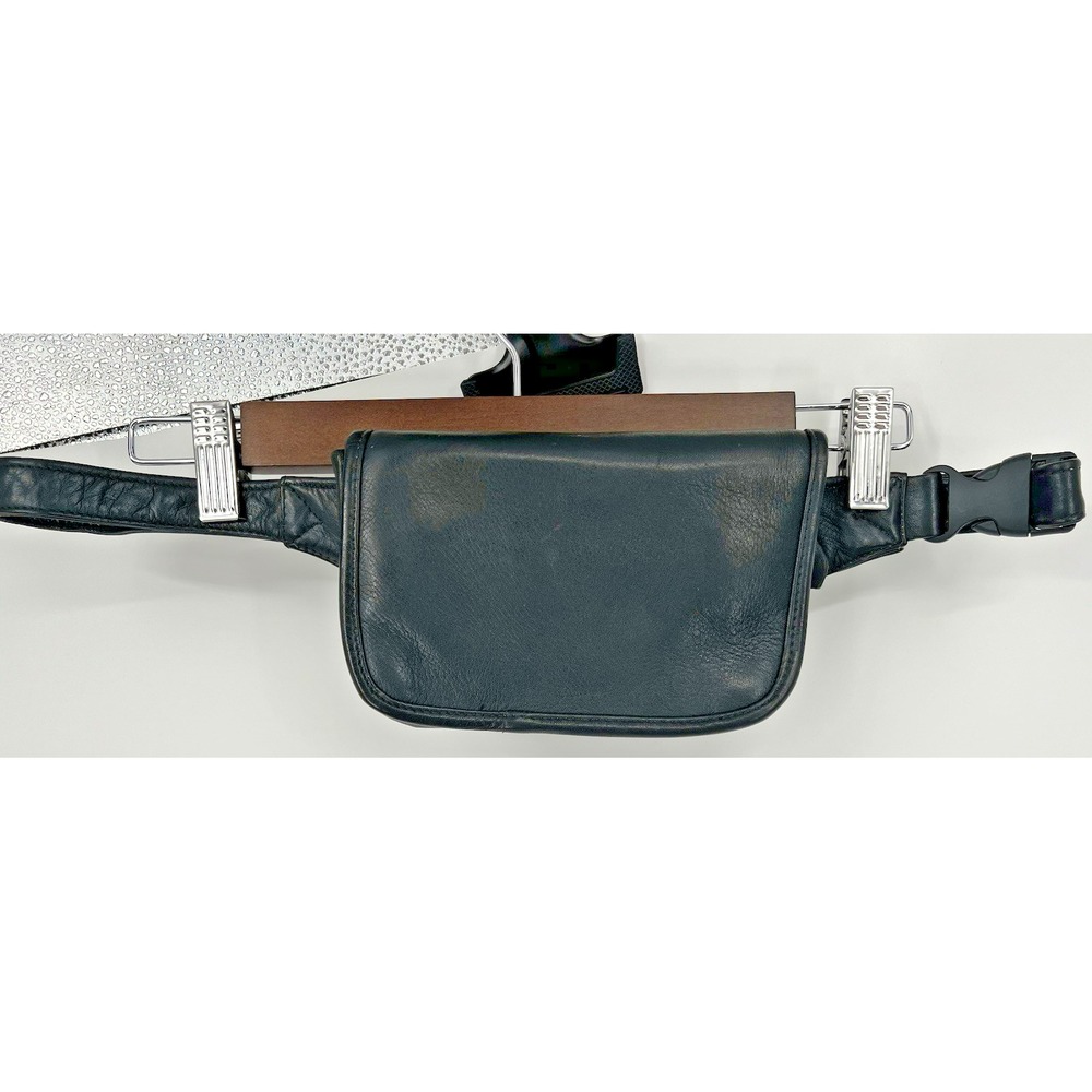 Genuine Leather Fanny Pack Waist Bag Multifunction Hip Bum Bag Travel Pouch Moto